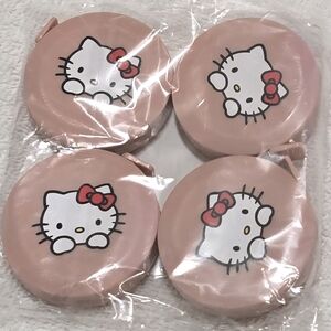 4pcs Portable Hello Kitty mini Retractable Measuring tape